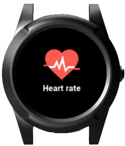 Heart rate screen